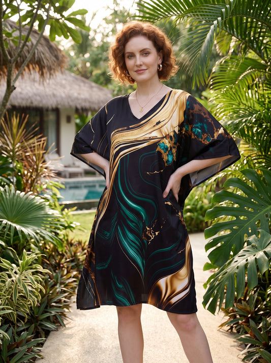 Women's Elegant Beach Cover Up Kaftan