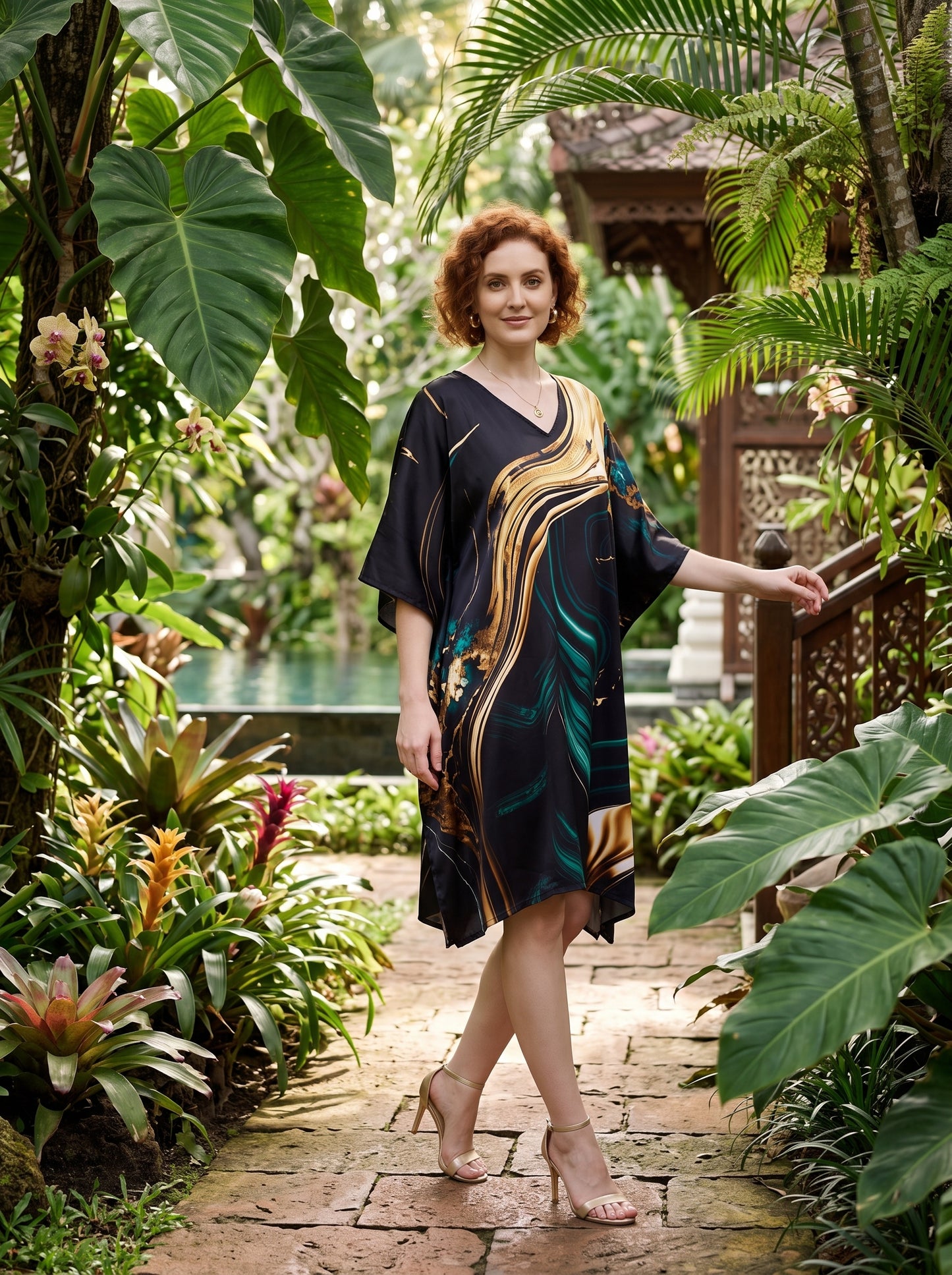 Elegant Beach Cover Up Kaftan for Women