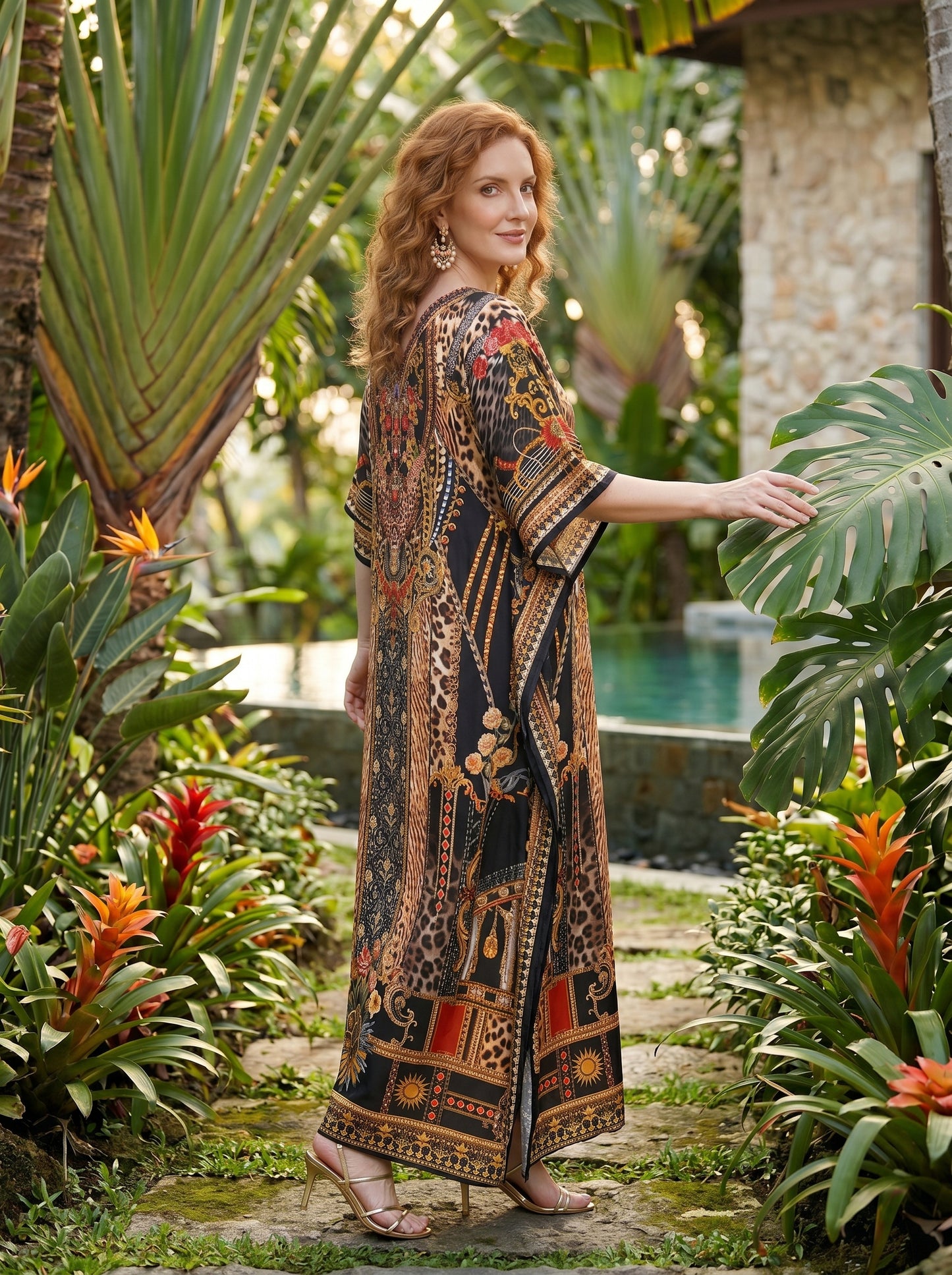 Luxury Occasion Wear Kaftan Resort Wear