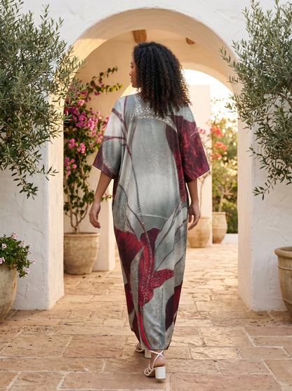 Luxury Beach Escape Kaftan Vacation and Holiday Wear