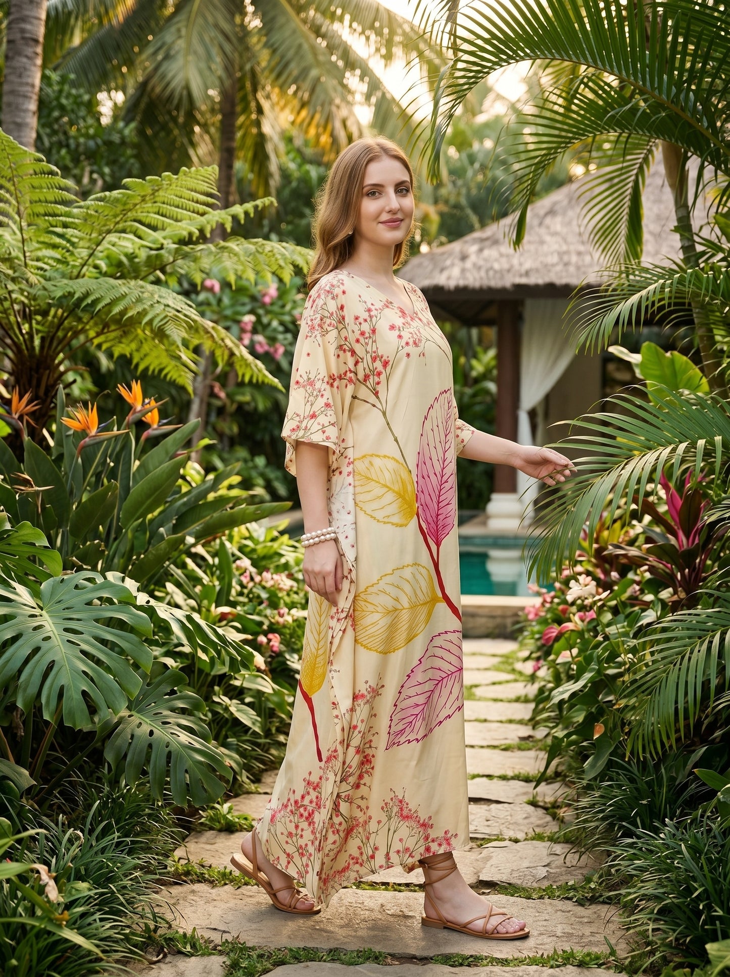 Premium Resort Wear Kaftan Beach Cover Up