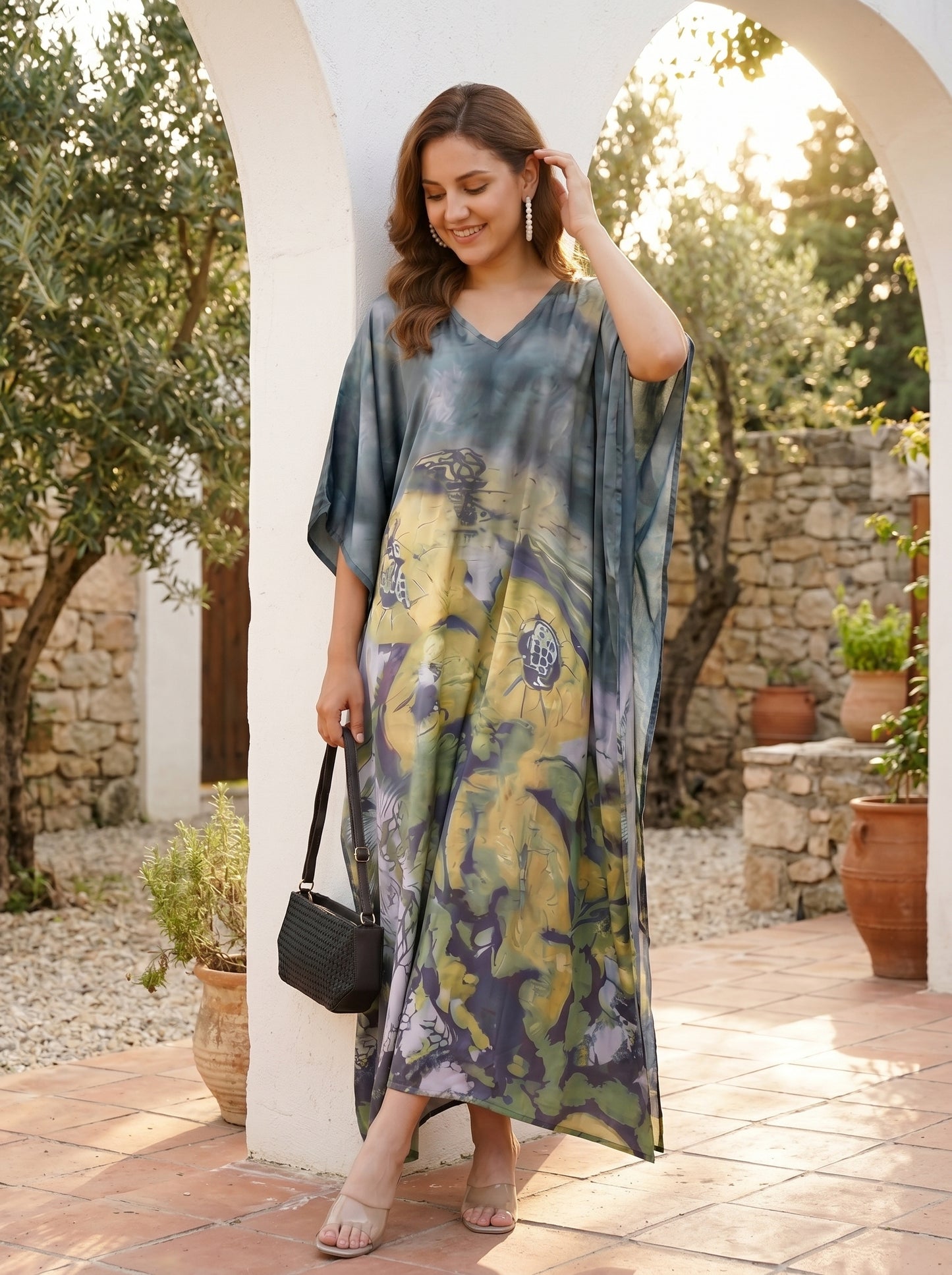 Women's Elegant Cruise Wear Kaftan