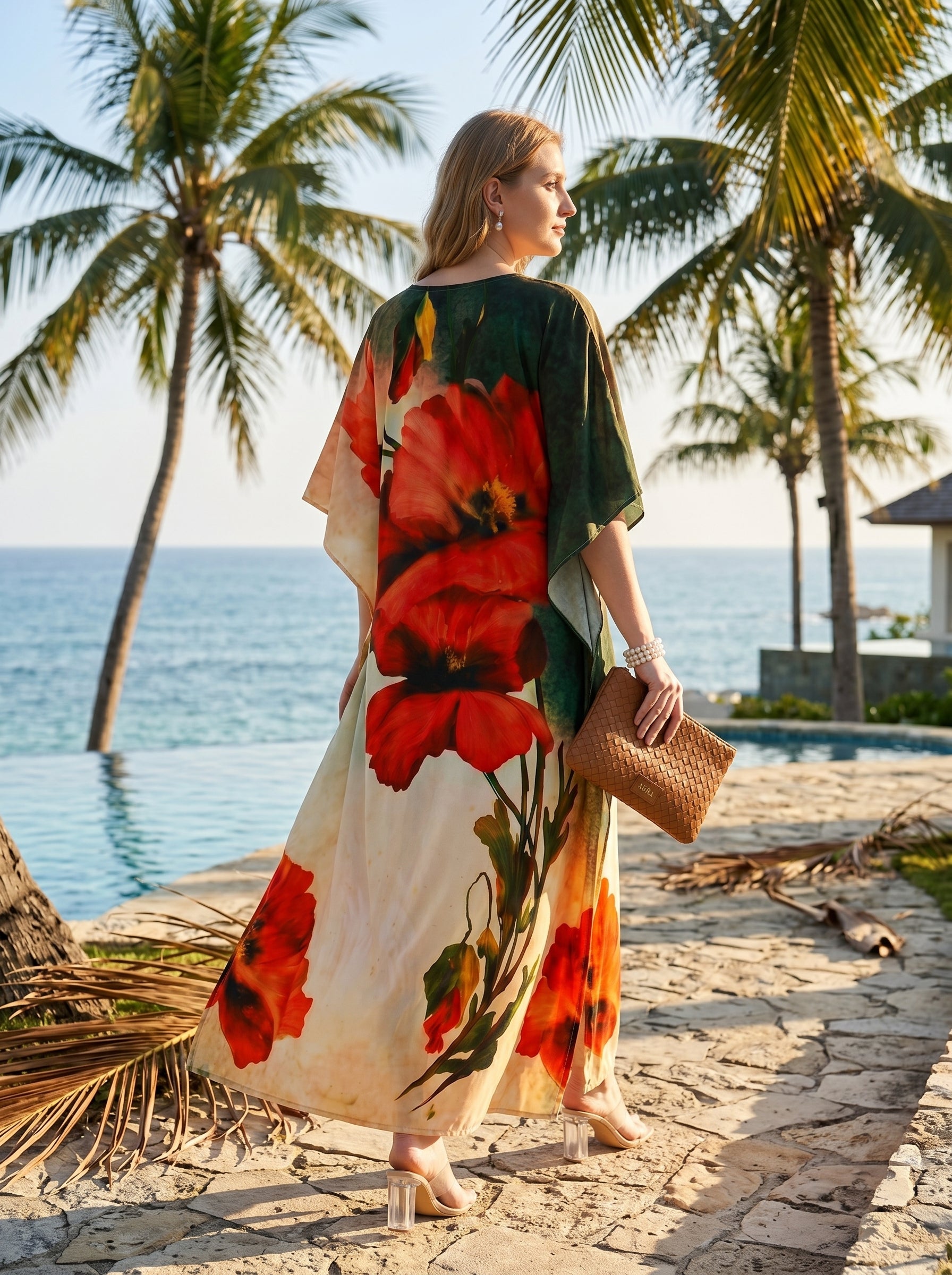 Premium Beach Cover Up Kaftan Vacation and Holiday Wear