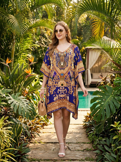 Premium Holiday Kaftan Dress for Women